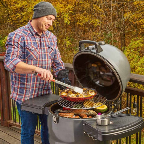 Image of Broil King Keg 5000 Metallic Charcoal Grey Charcoal Grill