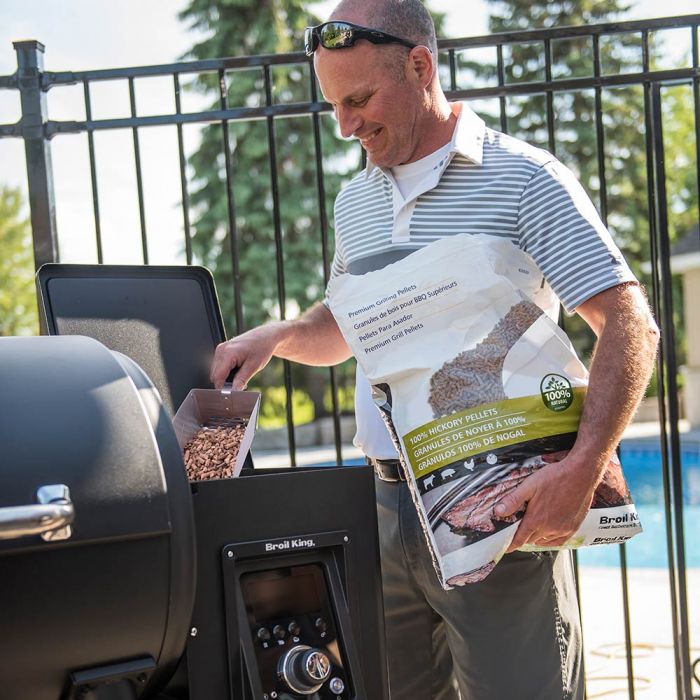 Broil King Smoke Pellet XL Pro Black Wi-Fi & Bluetooth Controlled Pellet Grill - In Stock