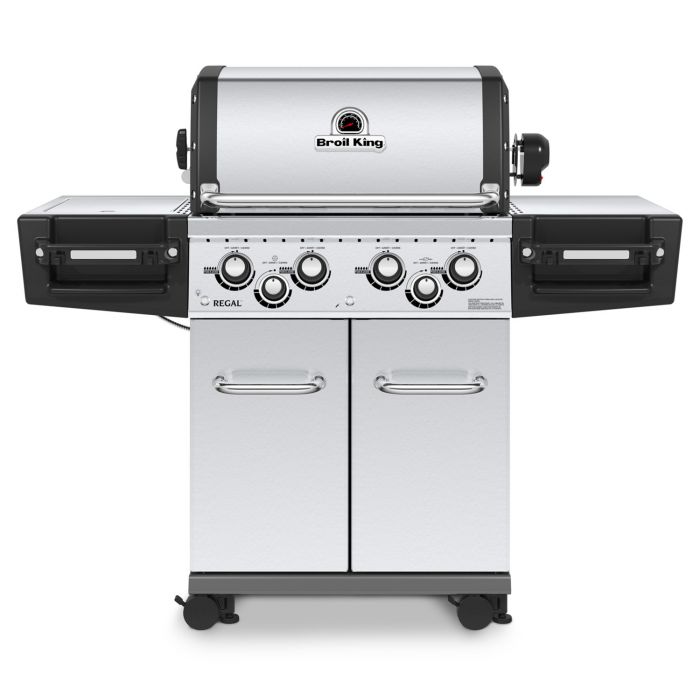 Broil King Regal S490 Pro Stainless Steel 4 Burner Natural Gas Grill