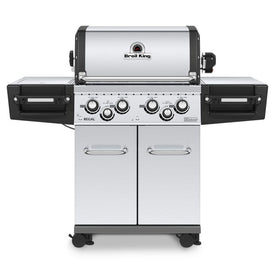 Broil King Regal S490 Pro Stainless Steel 4 Burner Natural Gas Grill