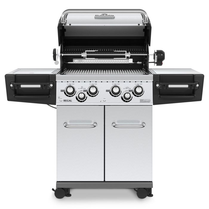 Broil King Regal S490 Pro Stainless Steel 4 Burner Natural Gas Grill