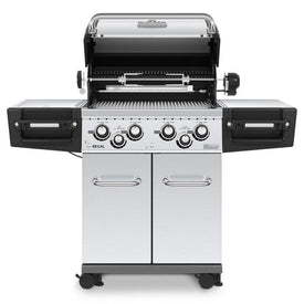 Broil King Regal S490 Pro Stainless Steel 4 Burner Natural Gas Grill