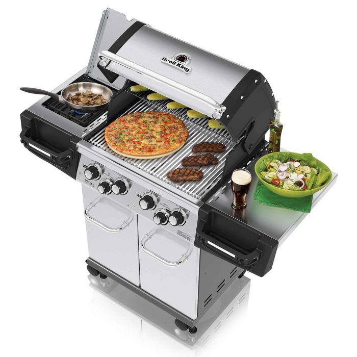 Broil King Regal S490 Pro Stainless Steel 4 Burner Natural Gas Grill