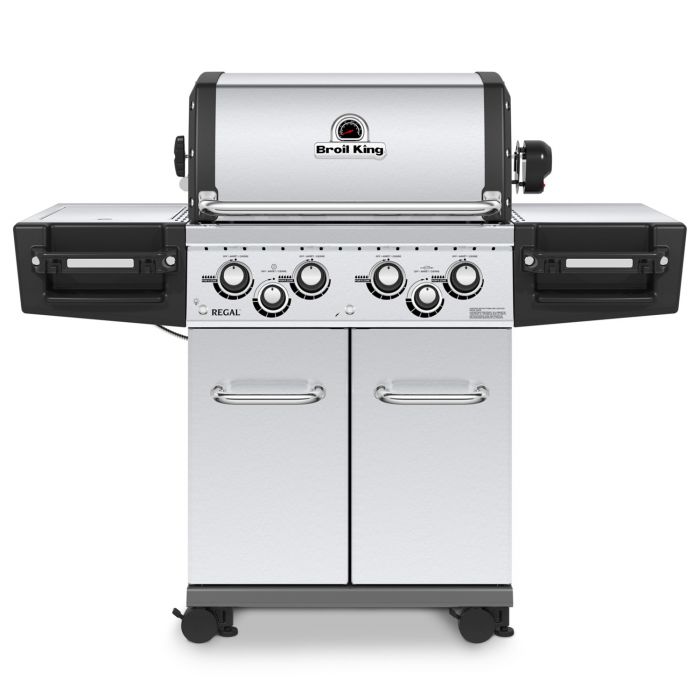 Broil King Regal S490 PRO Stainless Steel 4 Burner Liquid Propane Grill - In Stock