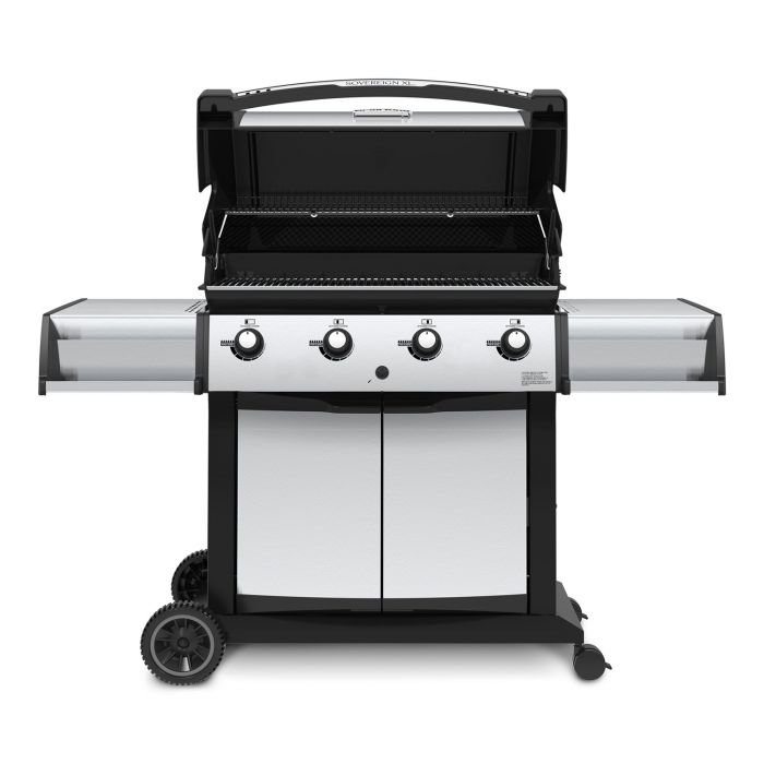 Broil King Sovereign XLS20 4-Burner Grill on 2-Wheel Cart, 34-Inches