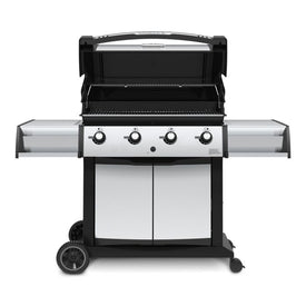 Broil King Sovereign XLS20 4-Burner Grill on 2-Wheel Cart, 34-Inches