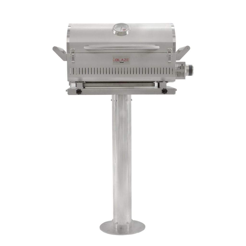 Blaze 10"/17" Pedestal for the Marine Grade/Professional Portable Grill