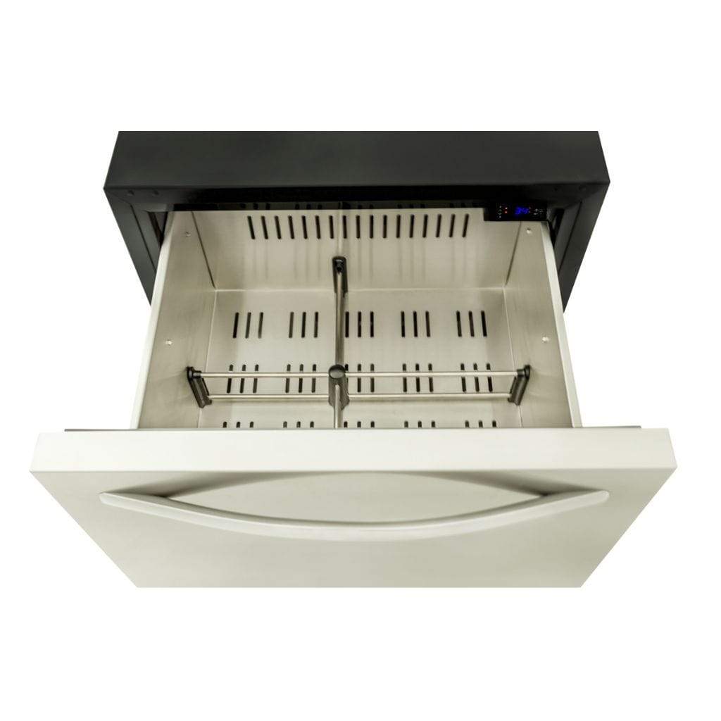 Blaze 23.5" Outdoor Rated Stainless Steel Double Drawer 5.1 Cu. Ft. Refrigerator