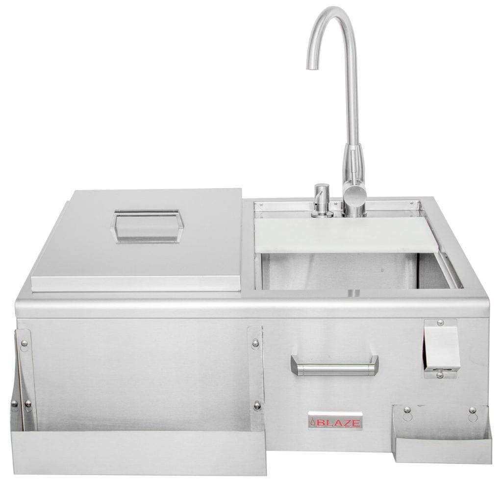 Blaze 30" Beverage Center With Sink & Ice Bin Cooler