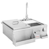 Blaze 30" Beverage Center With Sink & Ice Bin Cooler
