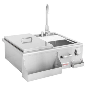 Blaze 30" Beverage Center With Sink & Ice Bin Cooler