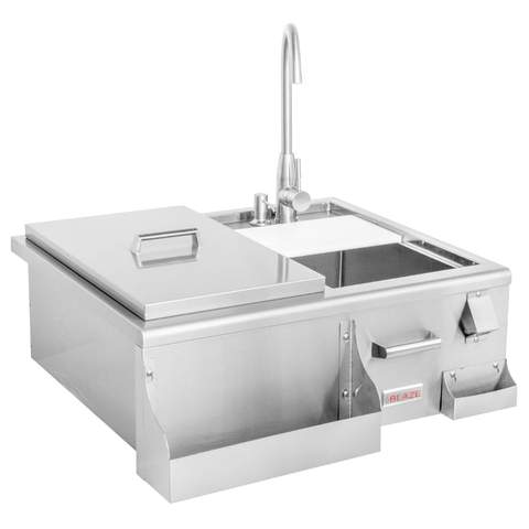 Image of Blaze 30" Beverage Center With Sink & Ice Bin Cooler