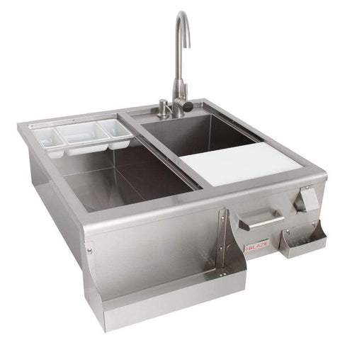 Image of Blaze 30" Beverage Center With Sink & Ice Bin Cooler