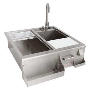 Blaze 30" Beverage Center With Sink & Ice Bin Cooler