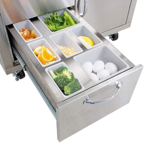 Image of Blaze 30" Grill Cart for Gas Griddle (Cart Only)
