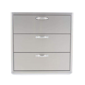 Blaze 30" Stainless Steel Triple Access Drawer
