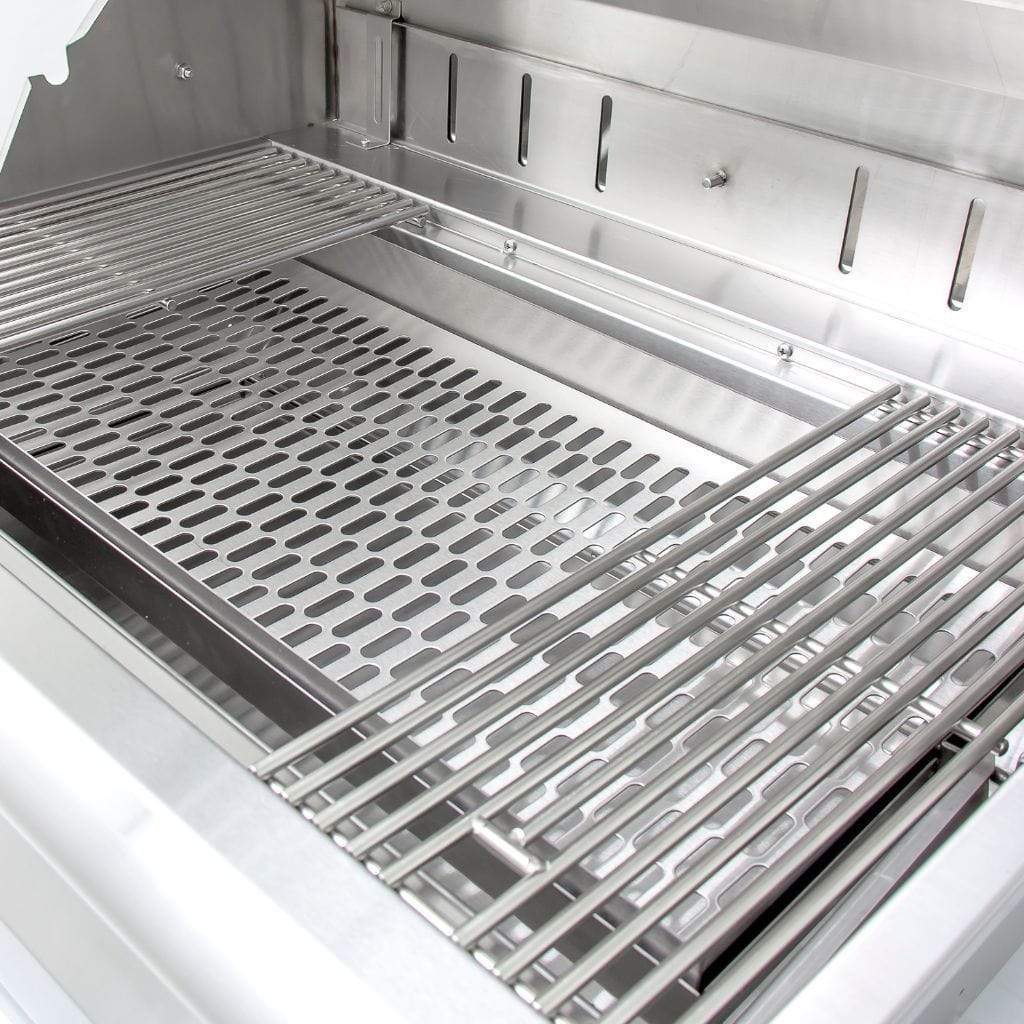 Blaze 32" Built-In Charcoal Grill with Adjustable Charcoal Tray