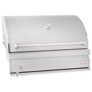 Blaze 32" Built-In Charcoal Grill with Adjustable Charcoal Tray