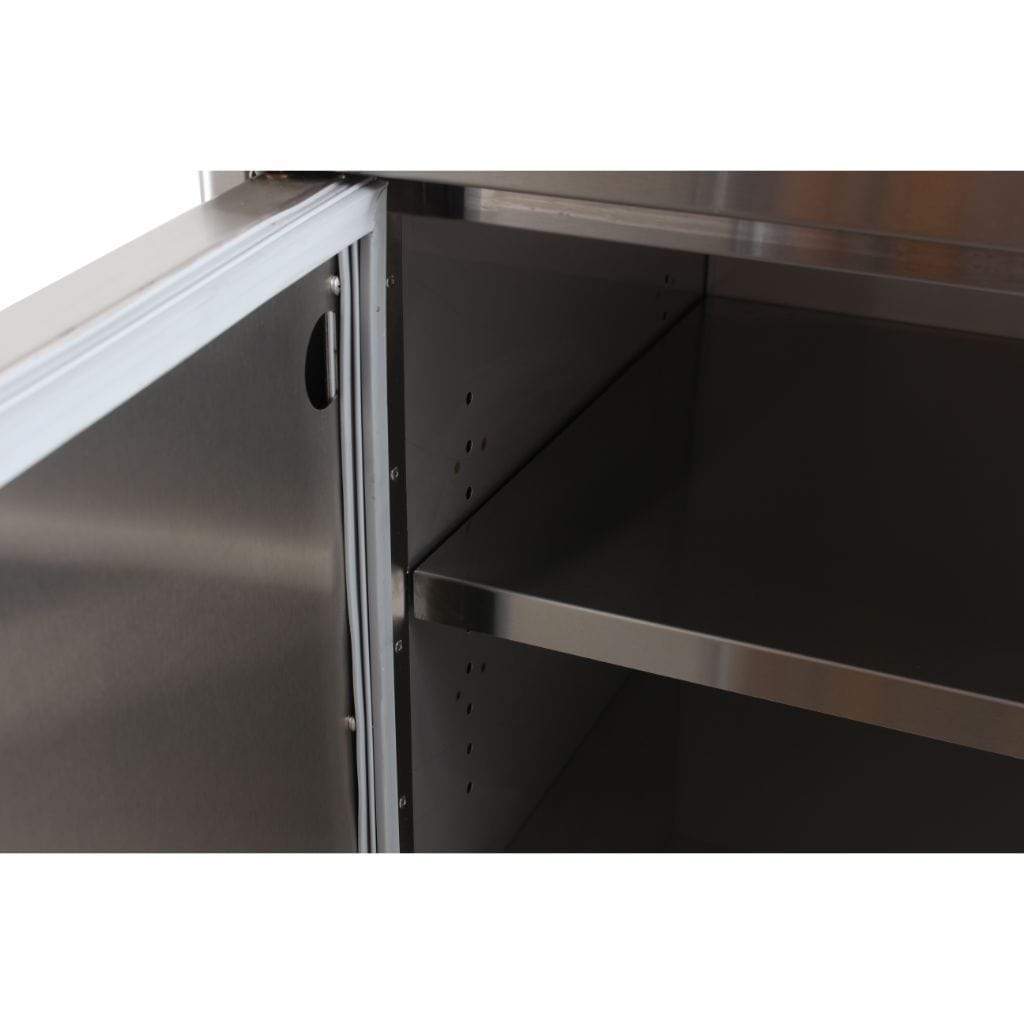Blaze 32" Sealed Stainless Steel Dry Storage Cabinet with Shelf