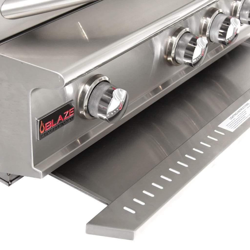Blaze 34" 3-Burner Professional Built-In Gas Grill with Rear Infrared Burner