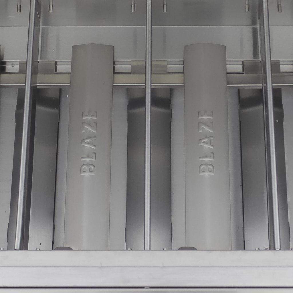 Blaze 40" 5-Burner LTE Built-In Gas Grill with Lights - In Stock