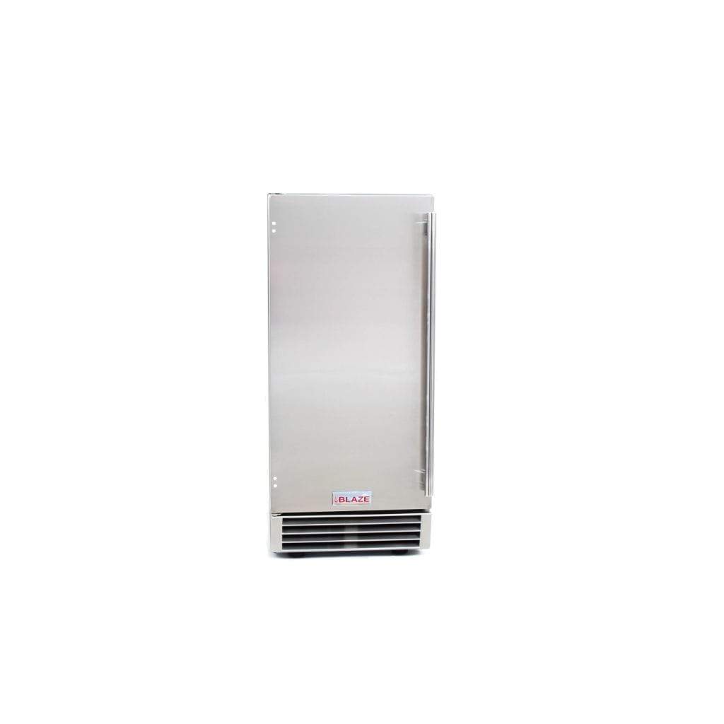Blaze 50 lbs. 15" Outdoor Rated Ice Maker With Gravity Drain