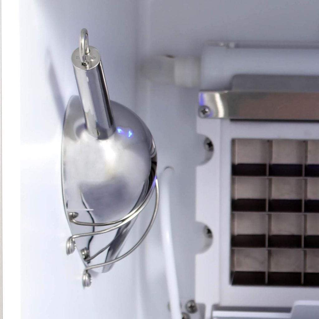 Blaze 50 lbs. 15" Outdoor Rated Ice Maker With Gravity Drain