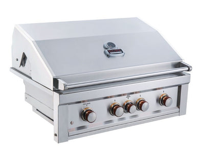 Sunstone Ruby 36-Inch 4 Burner Pro-Sear Built-In Gas Grill with Rotisserie - Ruby4BIR