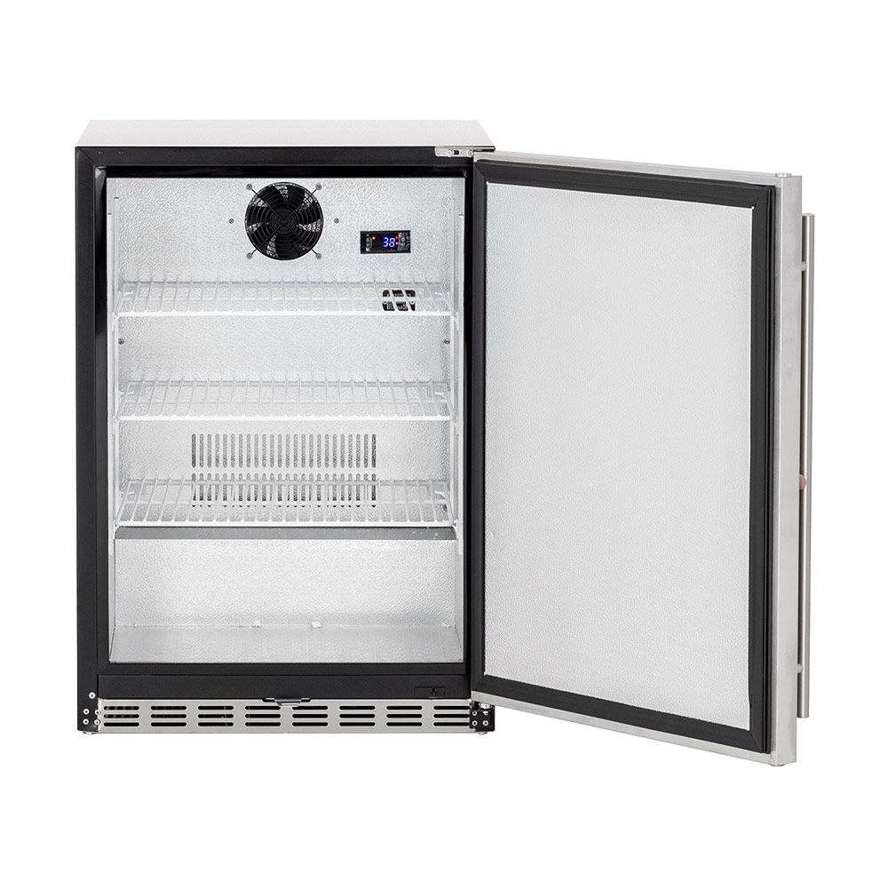 Summerset Deluxe Outdoor Refrigerator, 5.3 Cubic Feet SSRFR-24D