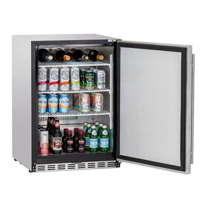 Summerset Deluxe Outdoor Refrigerator, 5.3 Cubic Feet SSRFR-24D