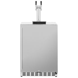 Summerset  Outdoor Single Tap Kegerator, 6.6 Cubic Feet SSRFR-24DK
