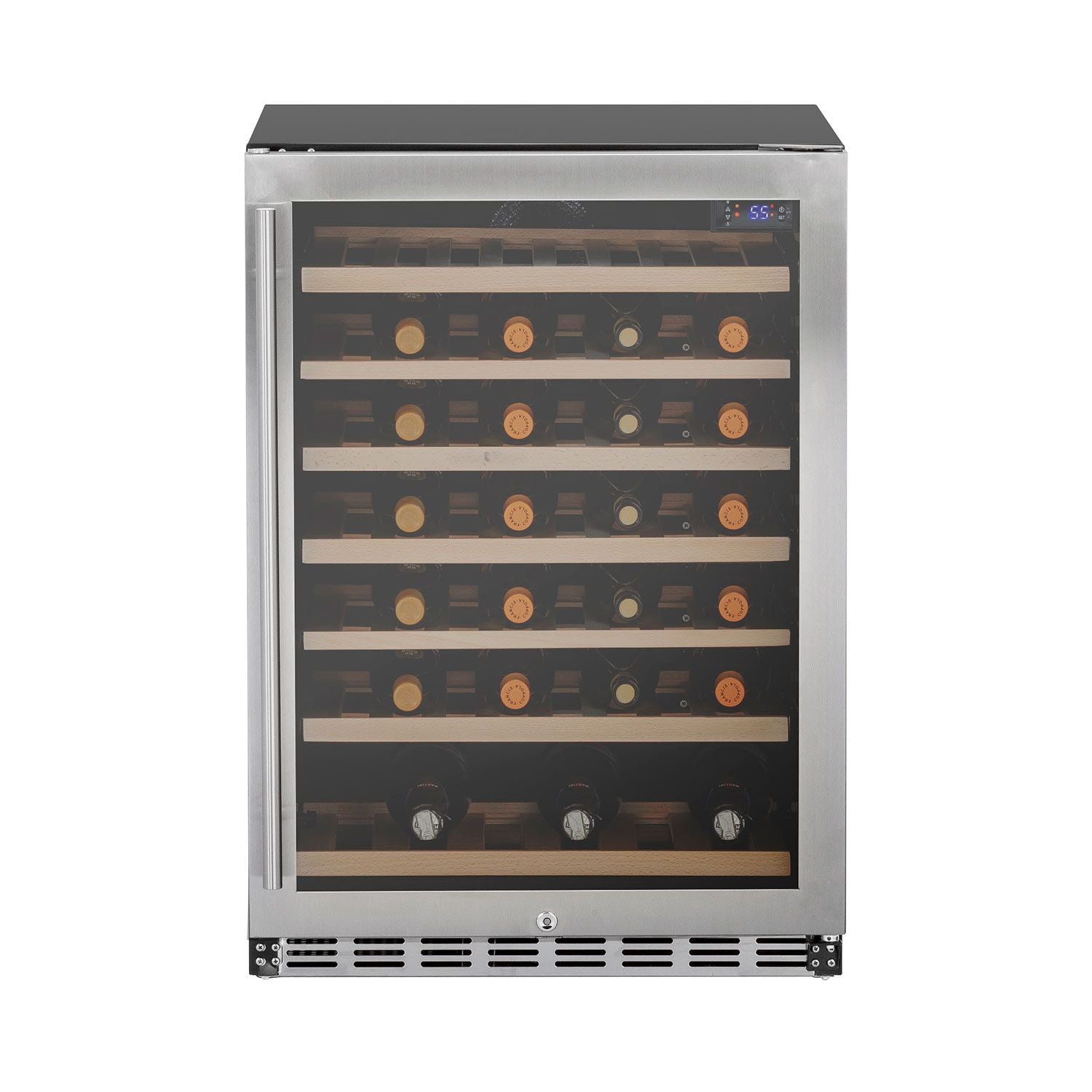 Summerset Deluxe 54-Bottle Outdoor Wine Cooler, 5.3 Cubic Feet SSRFR-24WD