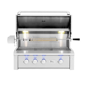Summerset Alturi 42" 3-Burner Built-In Gas Grill With Stainless Steel Burners & Rotisserie ALT42T-NG