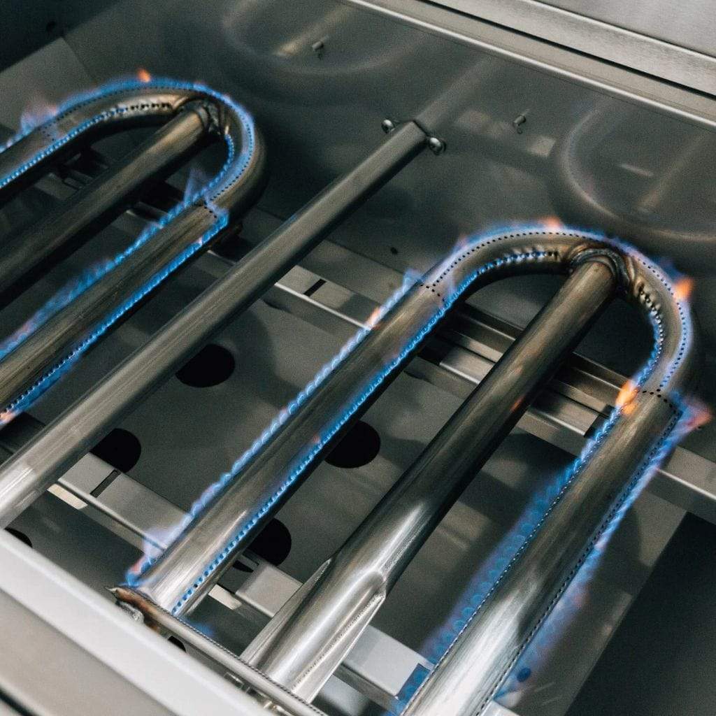 Summerset Alturi 42" 3-Burner Built-In Gas Grill With Stainless Steel Burners & Rotisserie ALT42T-NG