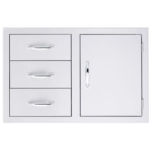 Combo, 33" Stainless Steel - 3-Drawer & Access Door SSDC3-33