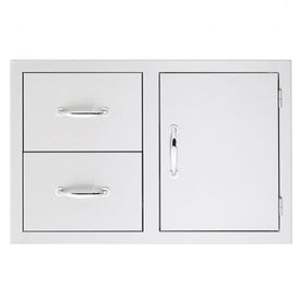 Combo, 33" Stainless Steel - 2-Drawer & Access Door SSDC2-33
