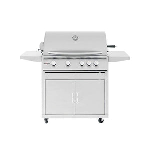 Summerset Sizzler 32" Freestanding Gas  Grill SIZ32-NG + CART-SIZ32 - In Stock