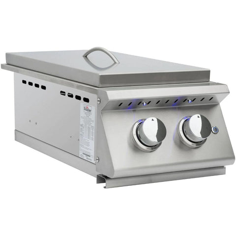 Image of Summerset Sizzler Pro Built-In Gas Double Side Burner SIZPROSB2-NG
