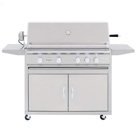 Summerset TRL 38" Freestanding Gas Grill with Fully Assembled Door & 2-Drawer Combo - TRL38-NG + CART-TRL38