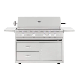 Summerset TRLD 44" Freestanding Gas Grill TRLD44A-NG + CART-TRLD44-DC
